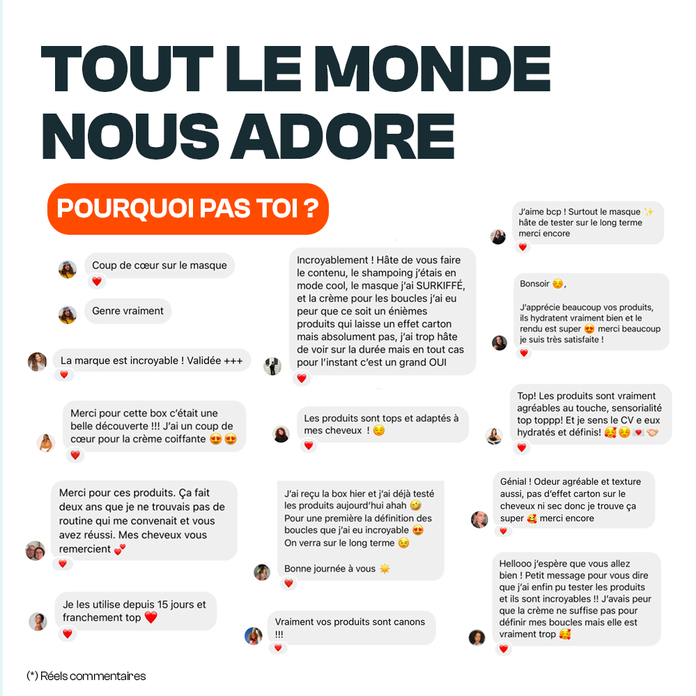 Crème Coiffante Cheveux Bouclés - Dream Team Curl Cream - 200ml