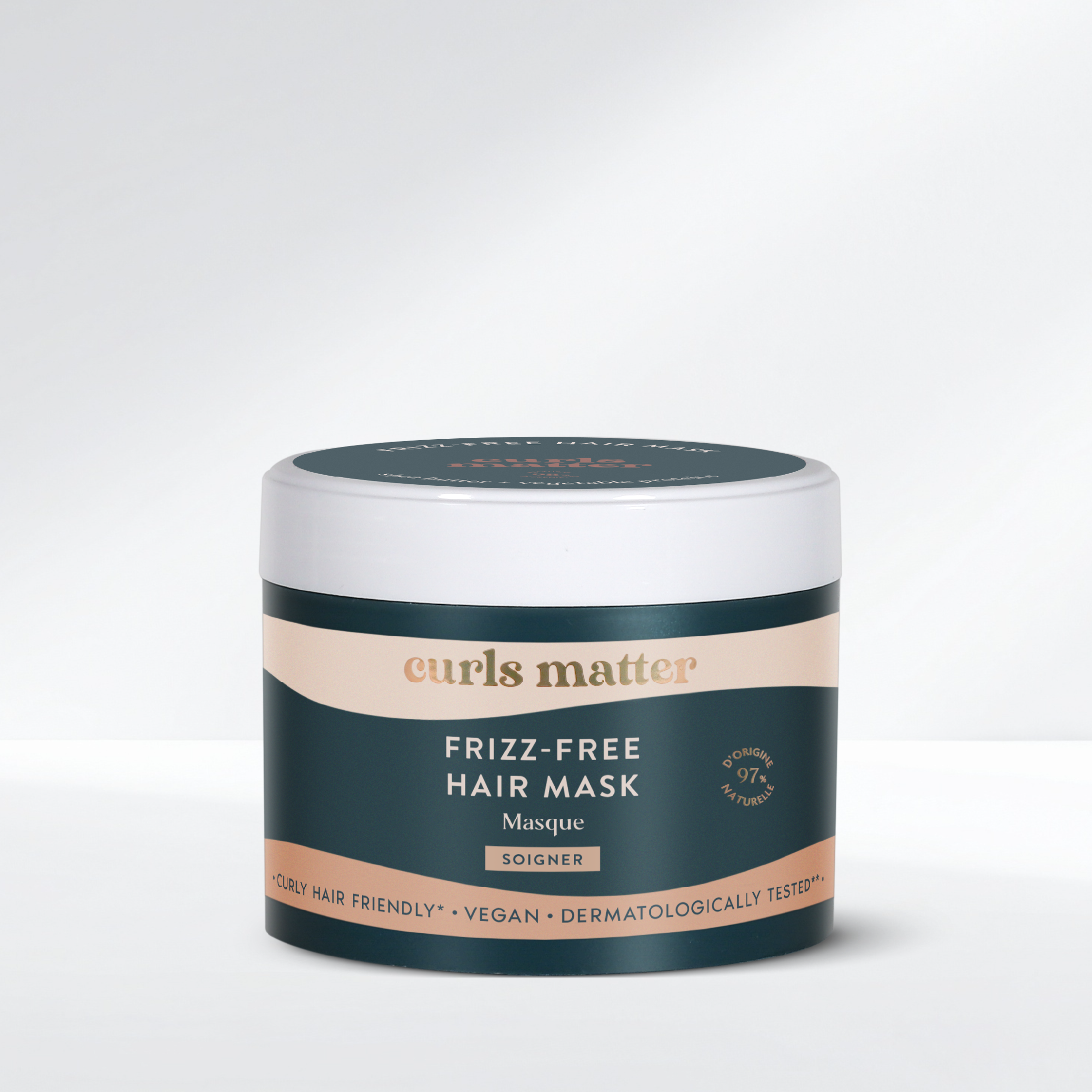 Masque Anti-Frisottis pour Cheveux Bouclés - Frizz-Free Hair Mask - 300ml