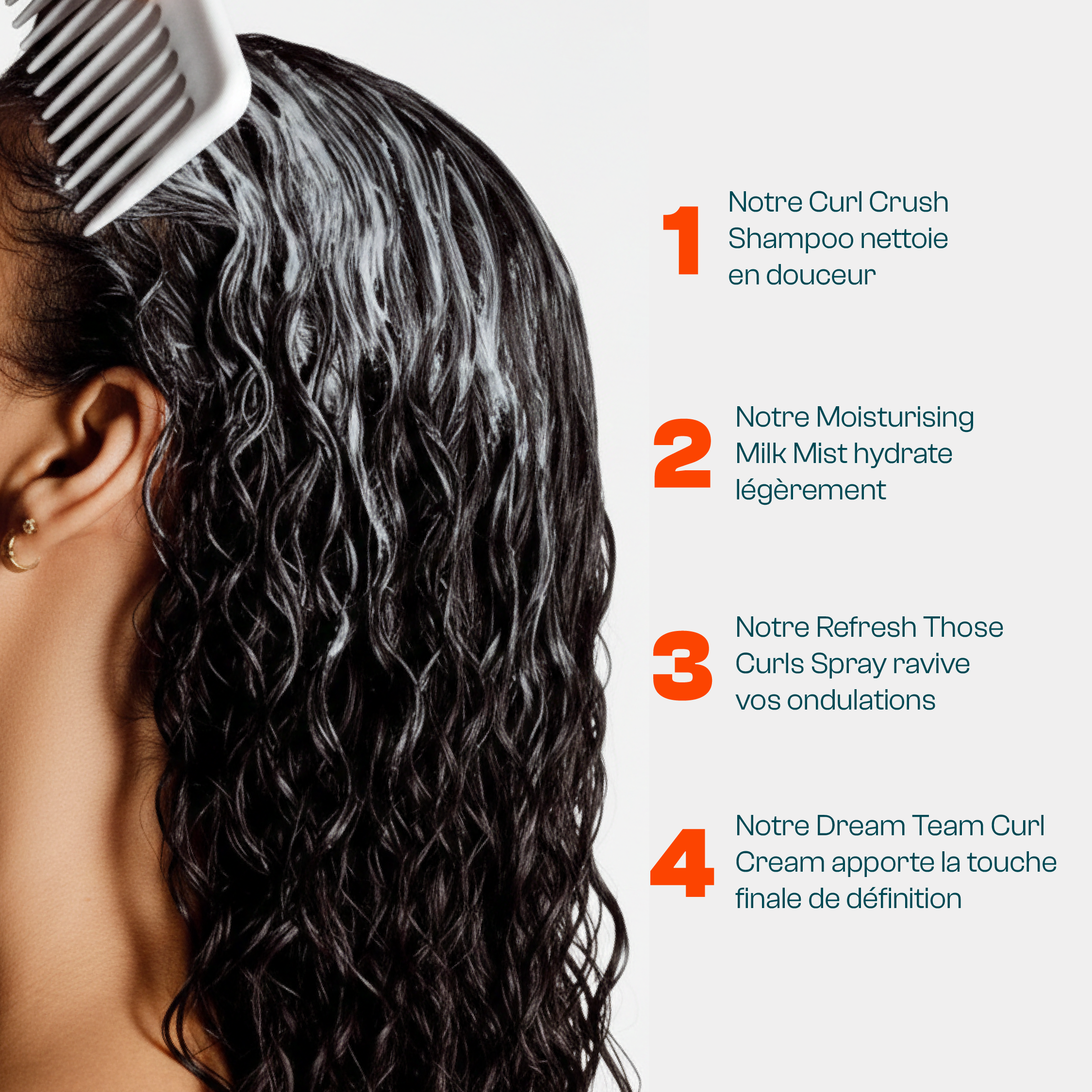 Routine pour Cheveux Ondulés