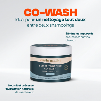 Crème Lavante Douce pour Cheveux Bouclés - Better Together Co-Wash - 300ml