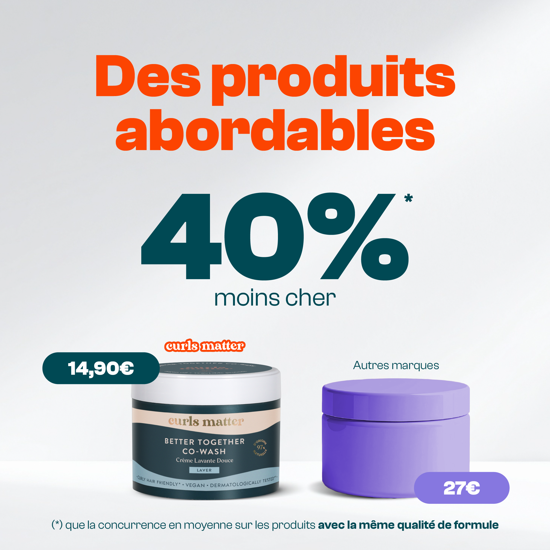 Crème Lavante Douce pour Cheveux Bouclés - Better Together Co-Wash - 300ml