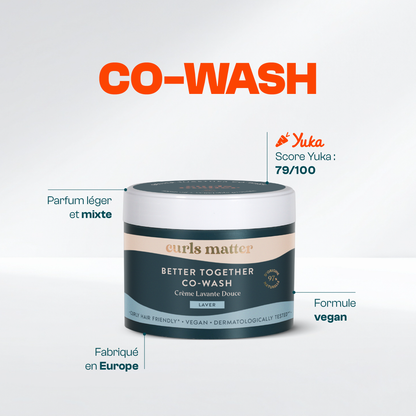 Crème Lavante Douce pour Cheveux Bouclés - Better Together Co-Wash - 300ml