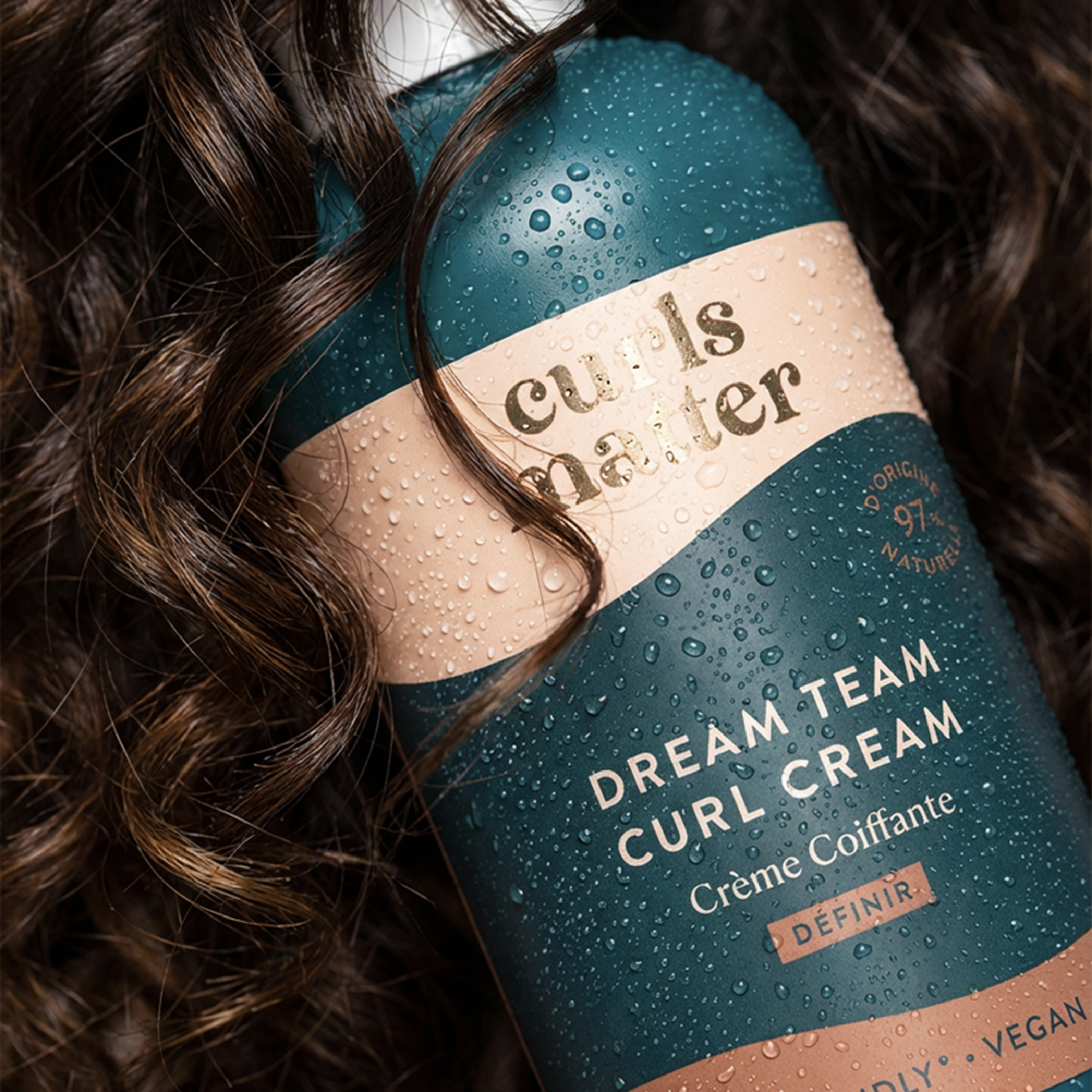 Crème Coiffante Cheveux Bouclés - Dream Team Curl Cream - 200ml
