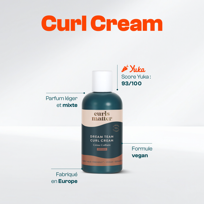 Crème Coiffante Cheveux Bouclés - Dream Team Curl Cream - 200ml