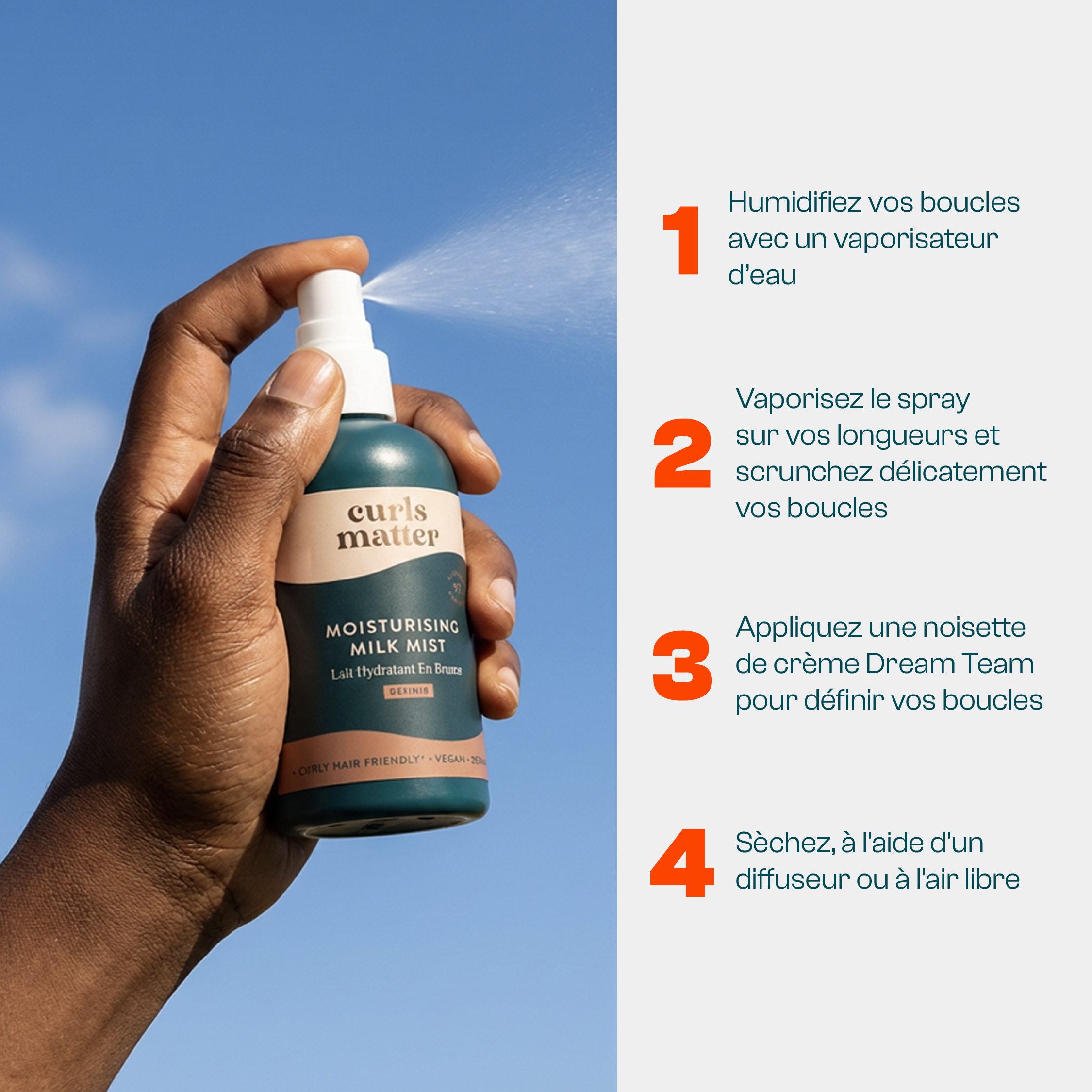 Spray Réactivateur de Boucles - Refresh Those Curls Spray - 200ml