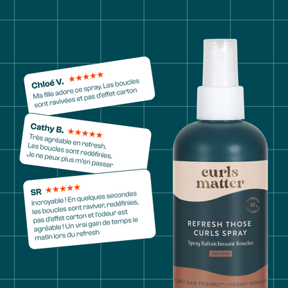 Spray Réactivateur de Boucles - Refresh Those Curls Spray - 200ml