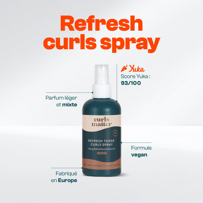 Spray Réactivateur de Boucles - Refresh Those Curls Spray - 200ml