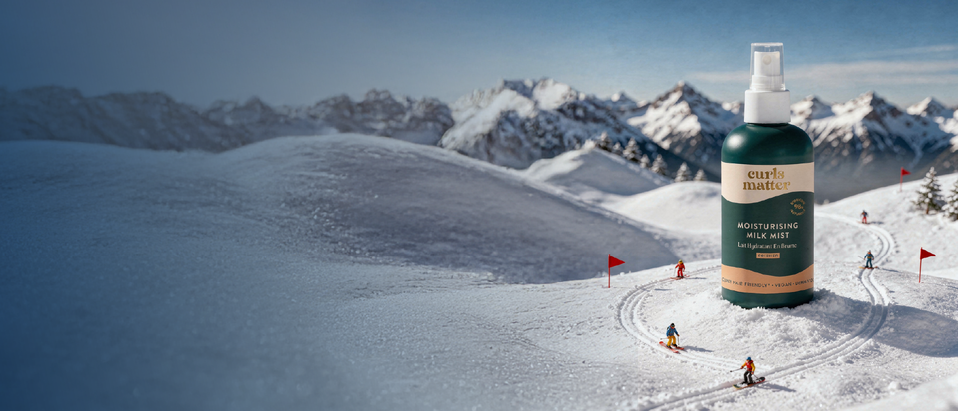 Prenez soin de vos boucles sur les pistes