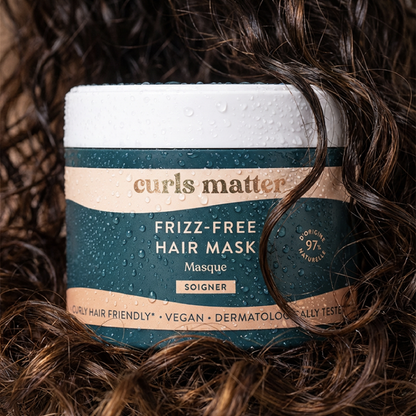 Masque Anti-Frisottis pour Cheveux Bouclés - Frizz-Free Hair Mask - 300ml