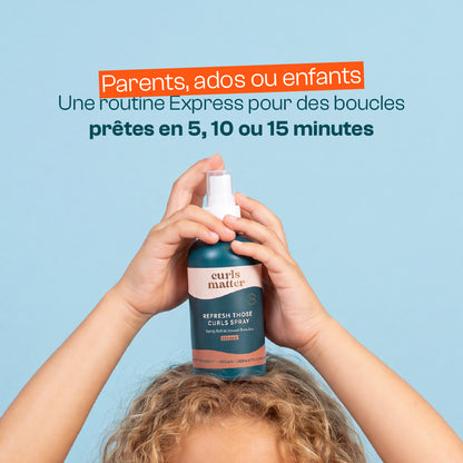 Routine Express Rentrée Curls Matter