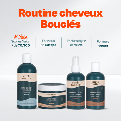 Routine pour Cheveux Bouclés
