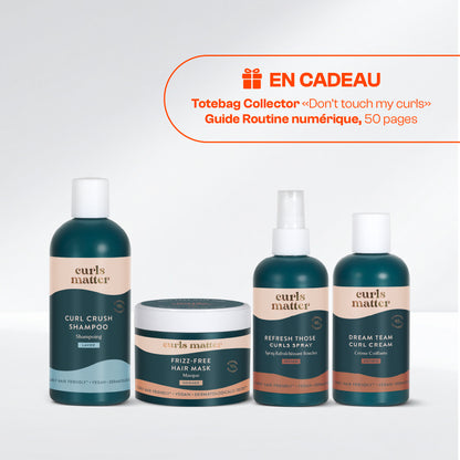 Pack Routine Cheveux Bouclés + 2 cadeaux offerts - Curls Matter