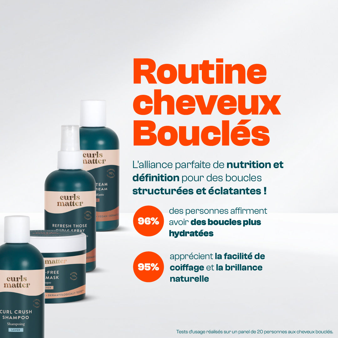 Pack Routine Cheveux Bouclés + 2 cadeaux offerts - Curls Matter