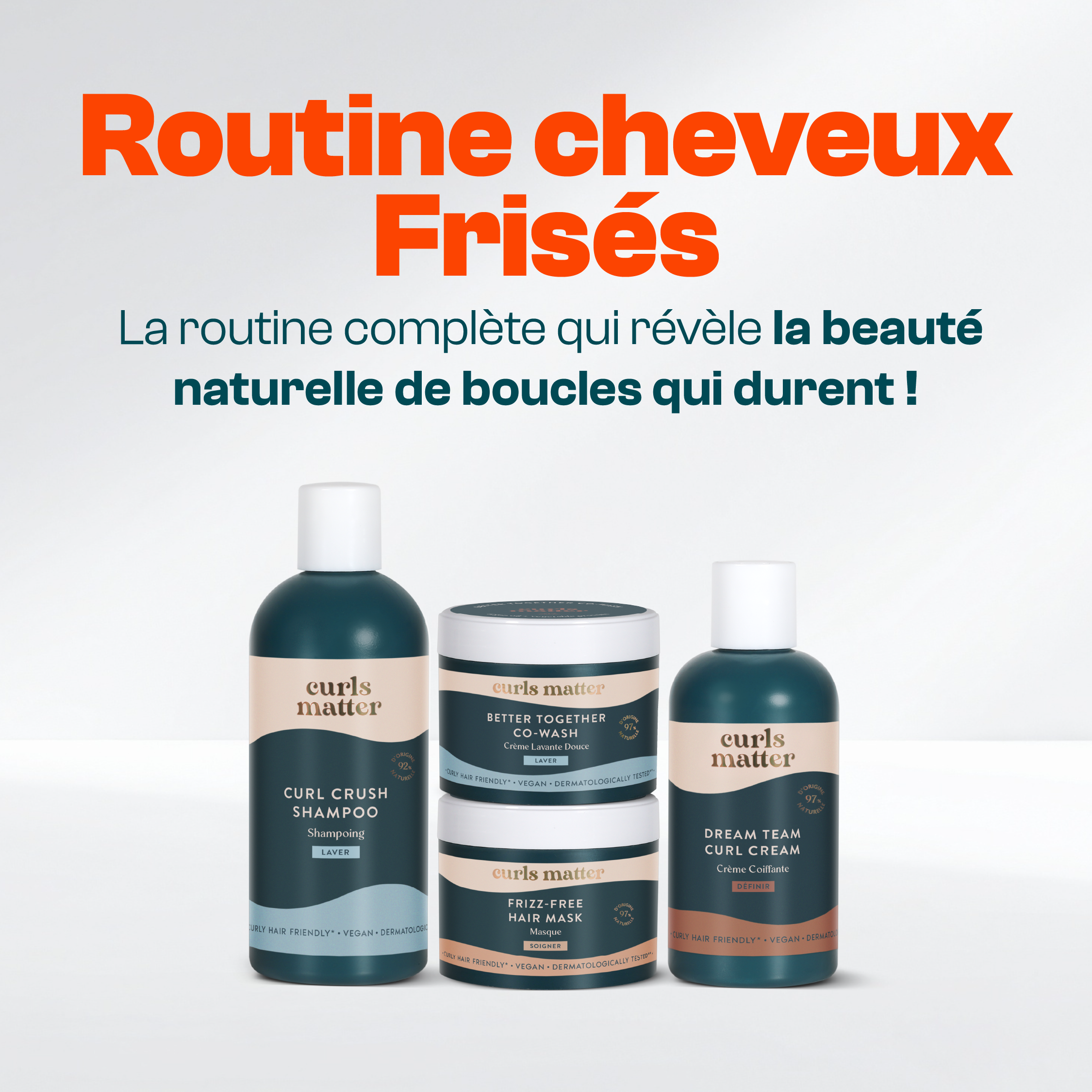 Routine pour Cheveux Frisés