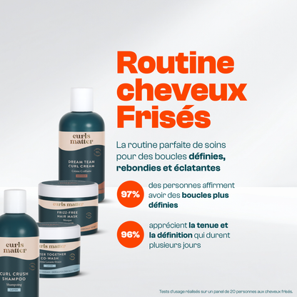 Routine pour Cheveux Frisés