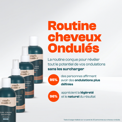 Routine pour Cheveux Ondulés