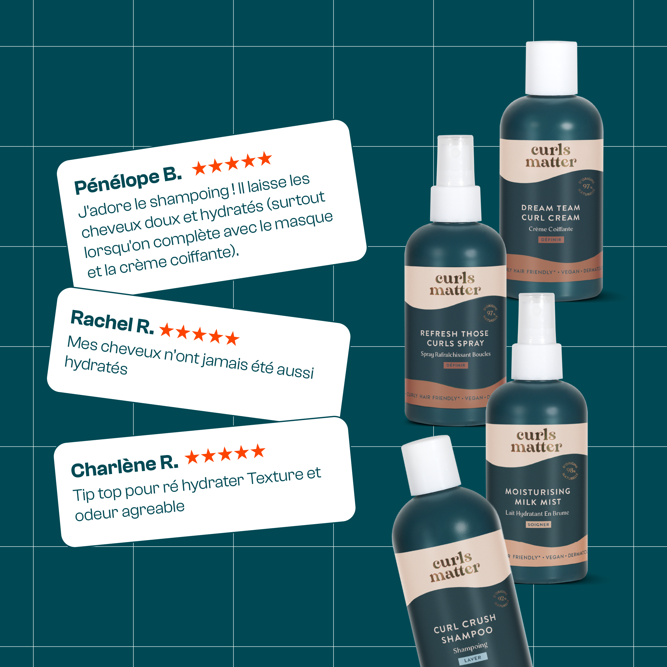 Routine pour Cheveux Ondulés