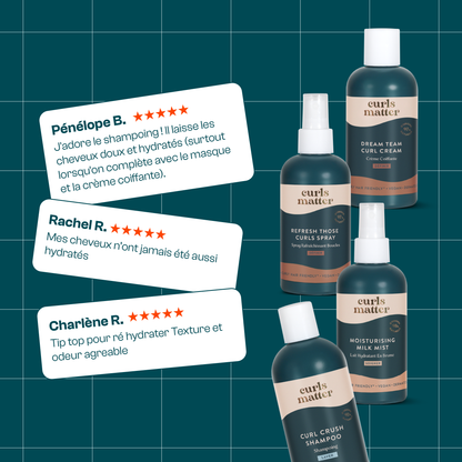 Routine pour Cheveux Ondulés