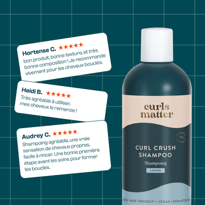 Shampooing Cheveux Bouclés - Curl Crush Shampoo - 300ml