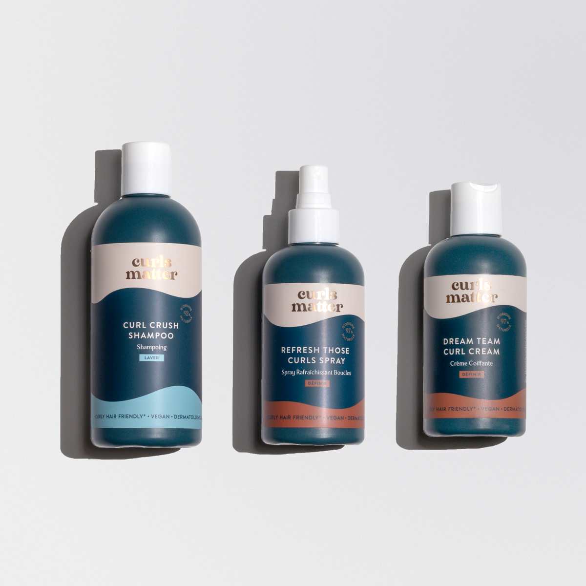 Trio Anti-Jour-Sans Curls Matter