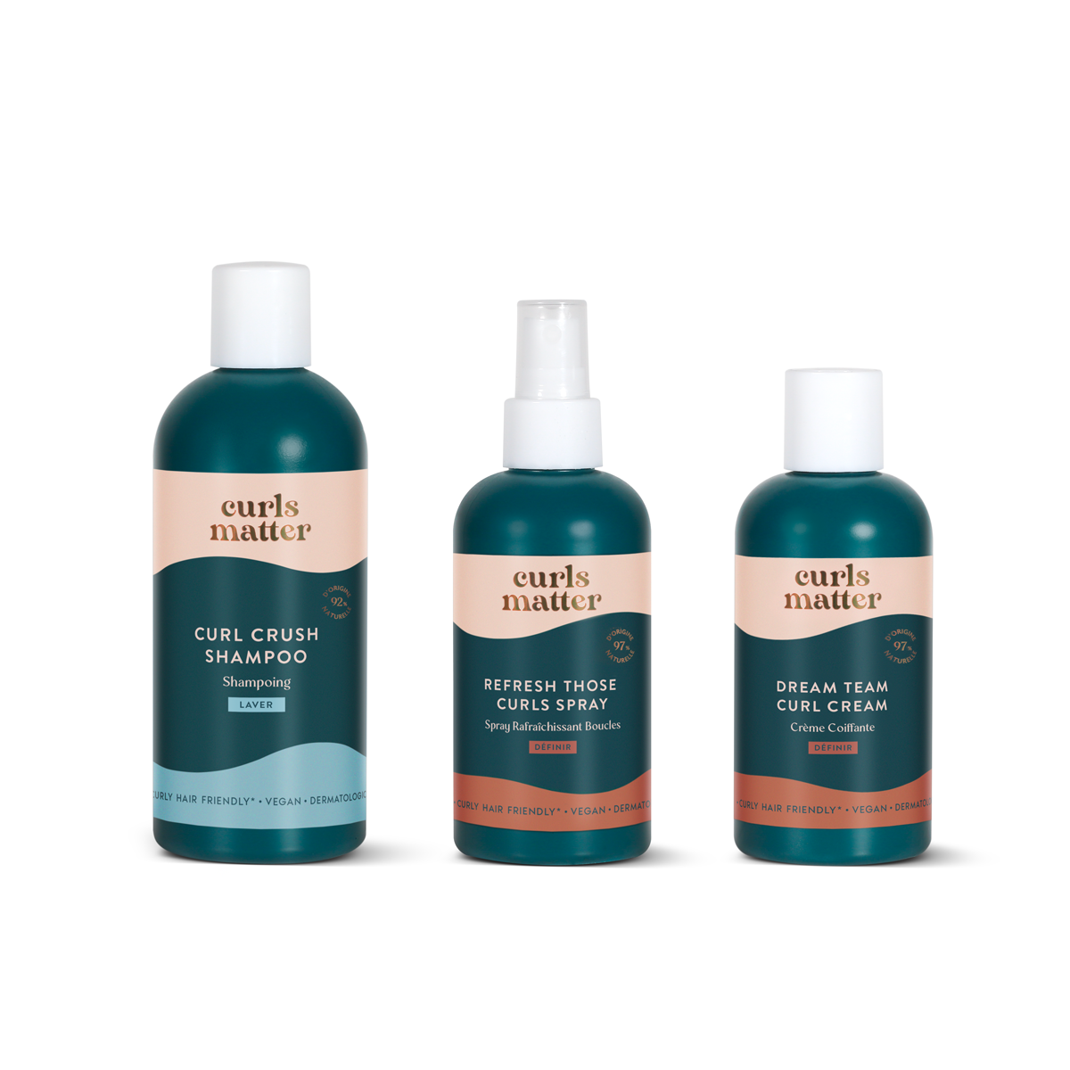 Trio Anti-Jour-Sans Curls Matter